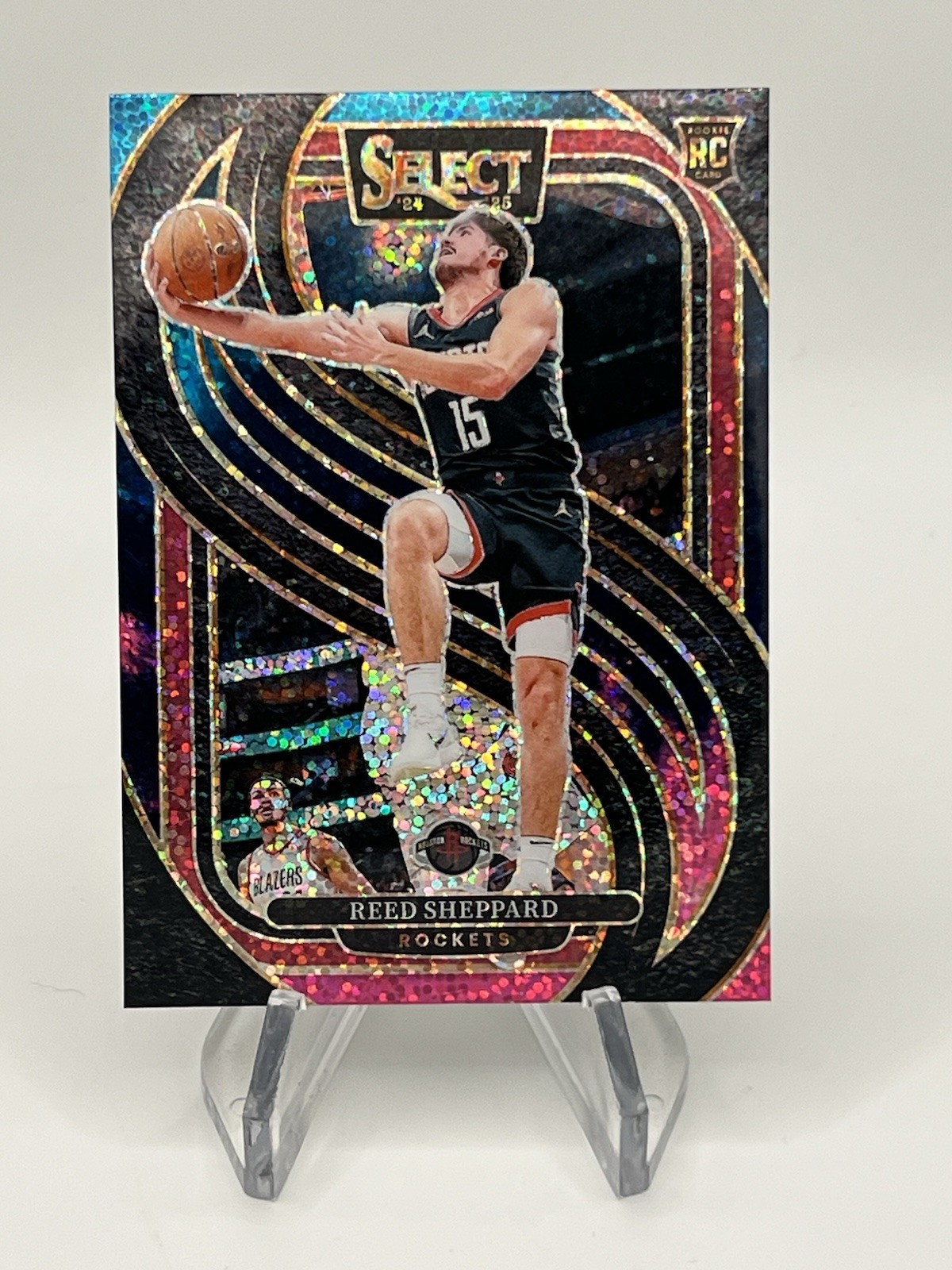 2024-25 Panini Select - Premier Level Reed Sheppard #181 Cosmic Prizm (RC)