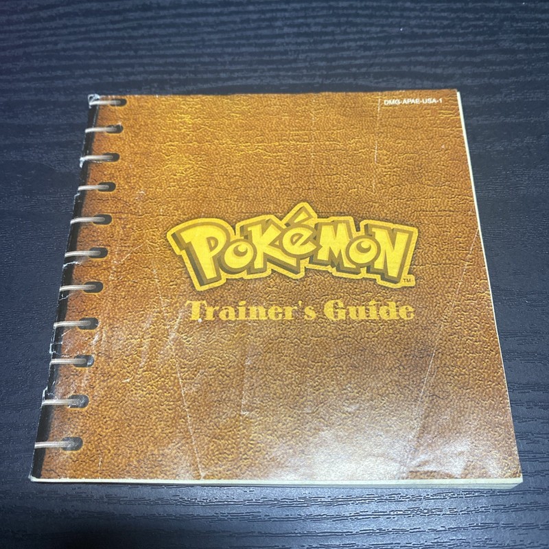 Used Nintendo Game Boy Pokemon Red Version Trainer's Guide / Manual Only