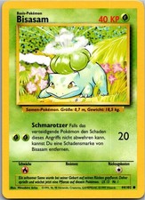 Pokémon Bisasam 44/102 Base Set 1995 Deutsch
