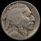 1914 5C Buffalo Nickel Circulated Coin