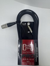 Hosa Technology Unbalanced RCA Male to 3-Pin XLR Male Audio Cable, 10' HRX-010