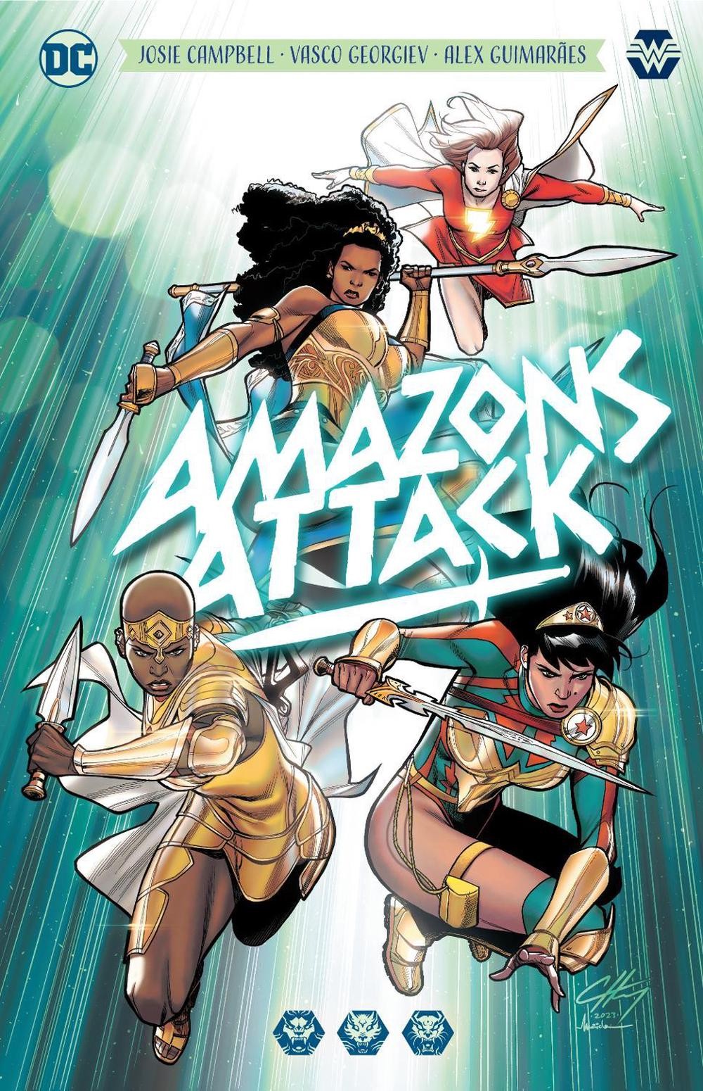 Amazons Attack By Josie Campbell Paperback Book