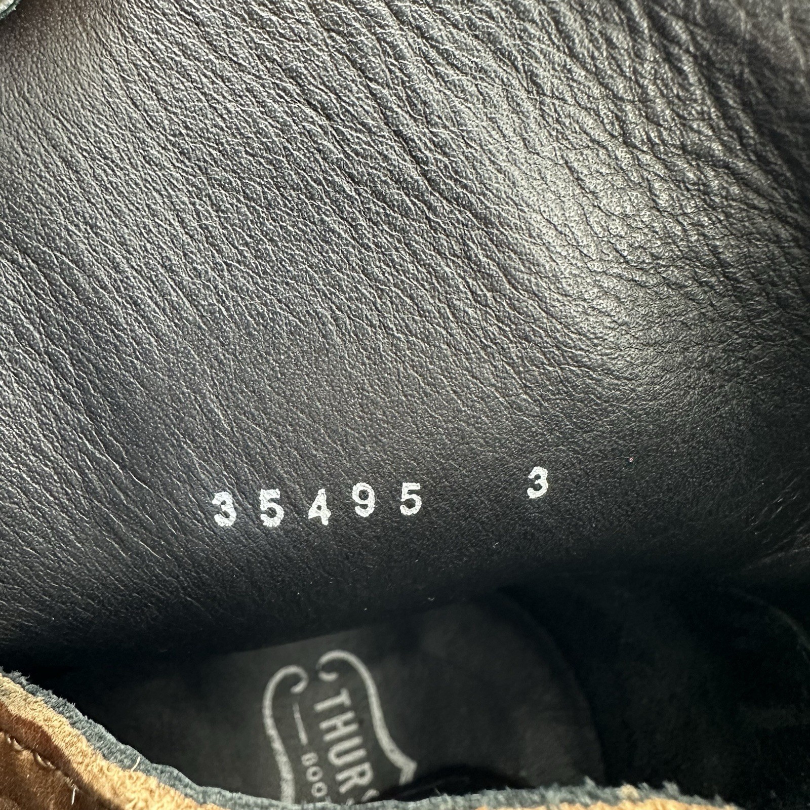 THURSDAY Boot Everyday Captain Cap Toe Combat Bro… - image 16