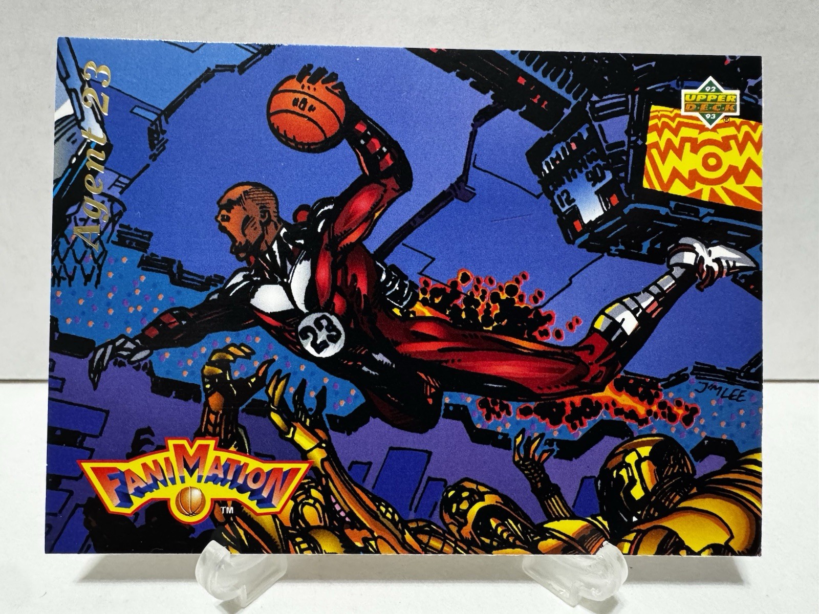 Michael Jordan 1992-93 Upper Deck Agent 23 FaniMation  #506