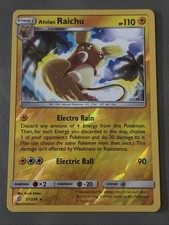 Alolan Raichu 57/236 Sm-Unified Minds Reverse Holo Rare Pokemon Card on eBay