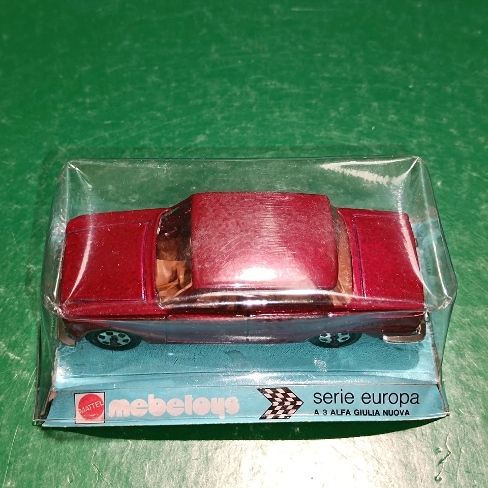 ALFA ROMÉO GIULIA bordeaux 1/43 MEBETOYS europa  - Photo 3/4