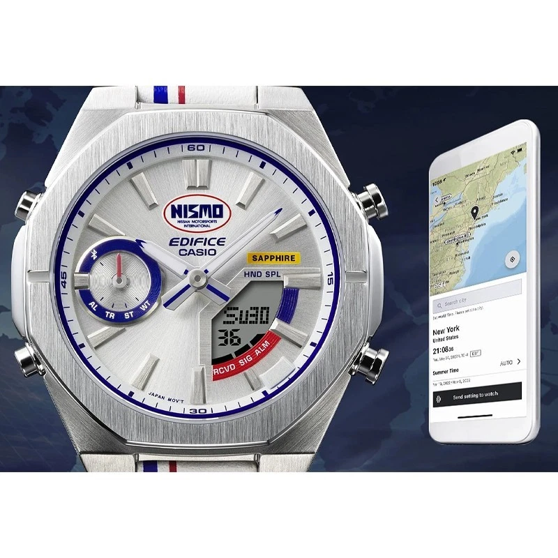 Reloj Hombre EDIFICE Casio NISMO Heritage Edition 43mm ECBS10NIS-7A Foto 2 de 4