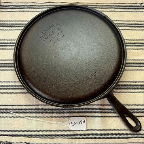 Wagner Ware Sidney 0 Cast Iron Griddle Skillet 1109
