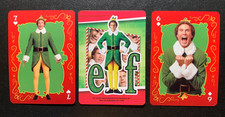 Swap Playing Cards   ELF   Will Ferrell    CHRISTMAS   LOT OF 2   Set O