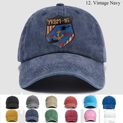 Embroidered Hat Delta's Finest Yrbm-16 Swift Coastal Pbr River Patrol Boat, Gift