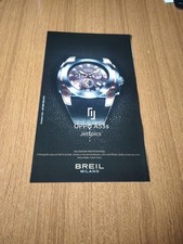 BREIL MILANO COLLEZIONE MEDITERRANEO CHRONOGRAPH WATCH OROLOGIO PUBBLICITA  AD