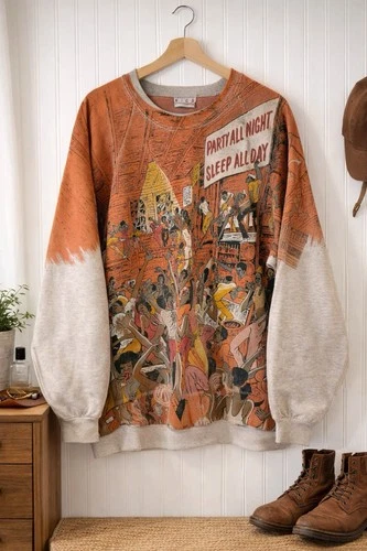Marvin Gaye Sugar Shack Party All Night Sleep All Day Sweats 1980s vintage concert t-shirt, vintage, size XL, single stitch, B+ condition
