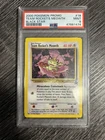 Pokemon TCG 2000 Black Star Promo Team Rocket's Meowth #18 Holo PSA 9