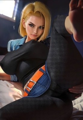  ANDROID 18  (D.B.Z.) By Lard *VIRGIN NICE*