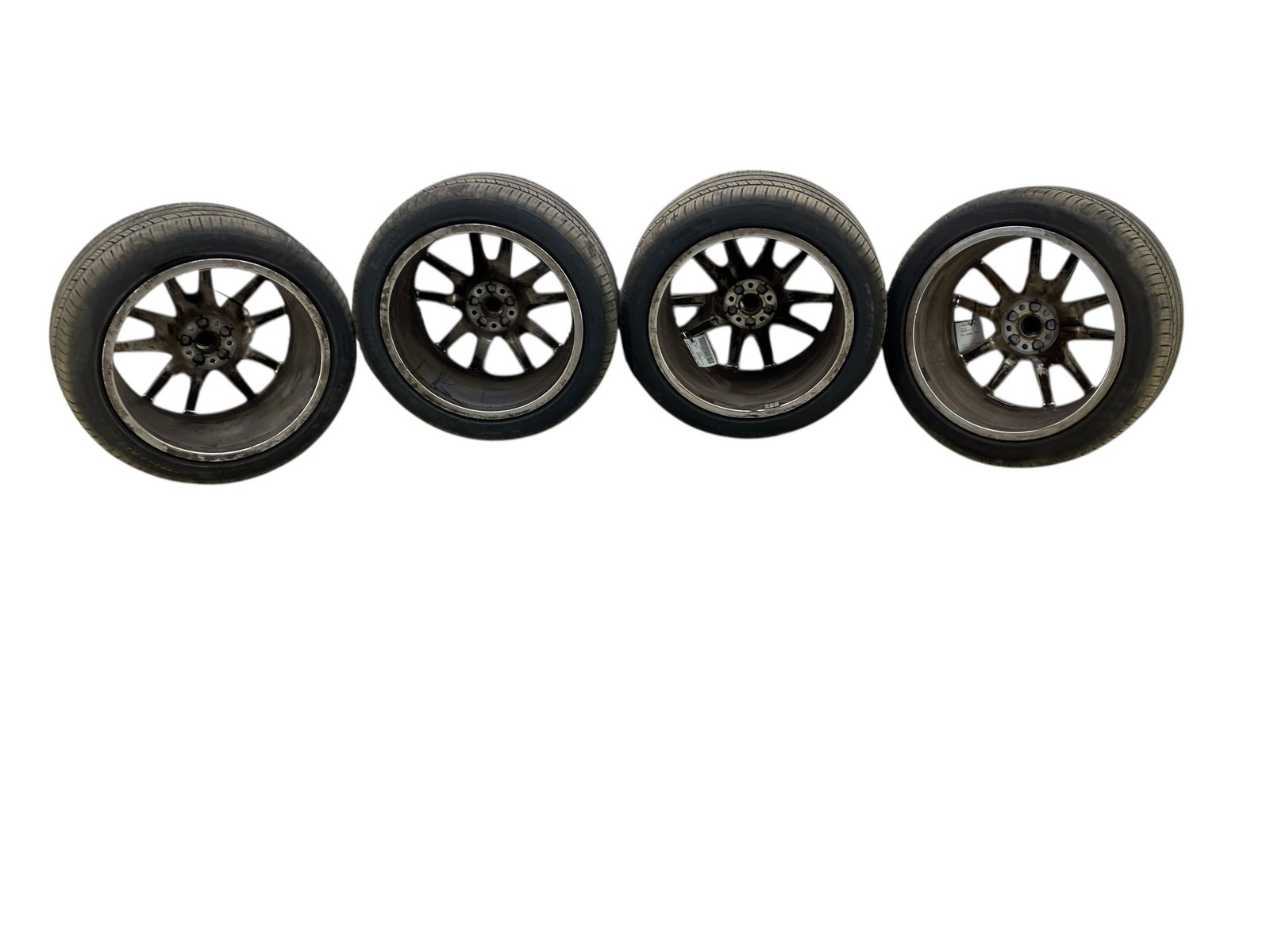 2015 BENTLEY CONTINENTAL 20x9.5 POLISHED ALUMINUM WHEEL RIM SET /275/40R20 TIRES