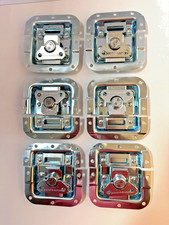  6 PACK PENN ELCOM L905/925Z Recessed Butterfly Latch for Cases/Cabs-ZINC NEW
