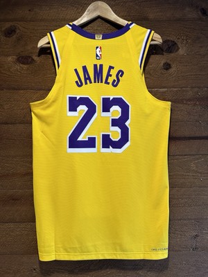 Lebron James Authentic Nike Icon Edition Lakers Jersey NWT w