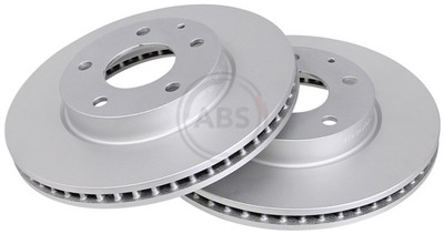 2x A.B.S. Bremsscheibe BESCHICHTET 18438 für MAZDA BM BN CX DK BMLFP BMLFS BM4