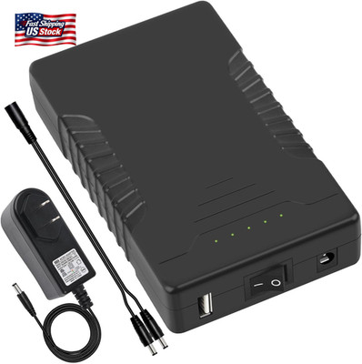 Talentcell Rechargeable 12V 6000Mah/5V 12000Mah DC Output Lithium Ion Battery Pa