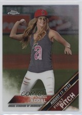 2016 Topps Chrome First Pitch Nina Agdal #FPC-15 4f5