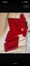 Boys Kids Age 2-3 Red Portugal Football Strip Kit TShirt Shorts