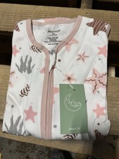 Jellymoni Baby Sleeping Bag 12-18 Months Cotton Beach  Tropical Theme Pink