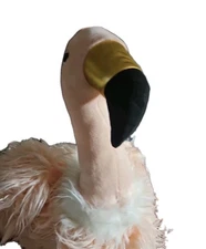 NWT Hug Fun Giant Pink White Flamingo 40" Stuffed Plush Animal Dangling Legs XL 