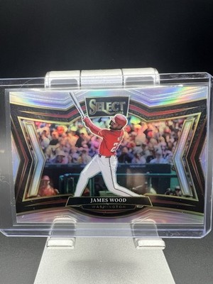 James Wood 2025 Select Diamond Level Silver Washington Nationals Baseball Panini