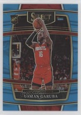 2021-22 Panini Select Concourse Light Blue Prizm 223/299 Usman Garuba #56 14ch