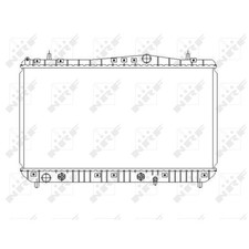 Radiateur Chevrolet REZZO