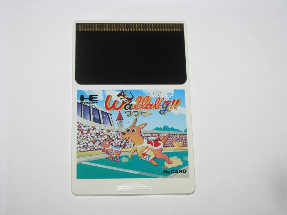 Wallaby!! PC Engine HuCard Japan import US Seller - Image 3 of 4