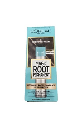 L'oreal Root Rescue 10 Minute Root Color Kit #5 Matches Medium Brown NEW