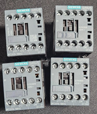 Lot of 4 Siemens 3RT20161BB42 9A Magnetic Contactor