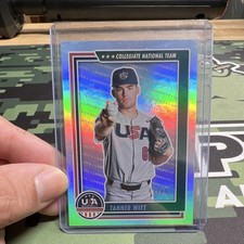 Panini 2022 Stars & Stripes Tanner Witt Rookie Holo Silver #41/80 USA Baseball