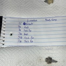 Kobalt Tech Pro Hart Combination Steel SAE Wrench Set 6pc Black Gray 1/2-11/16