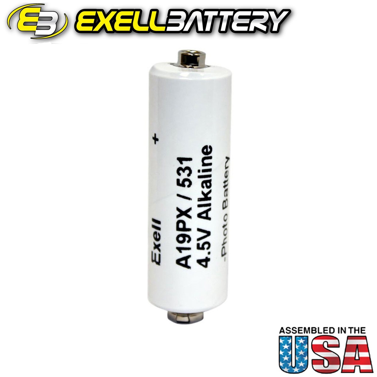 Exell Battery A19PX FIts Polaroid Camera Model 100, 101, 102, 220