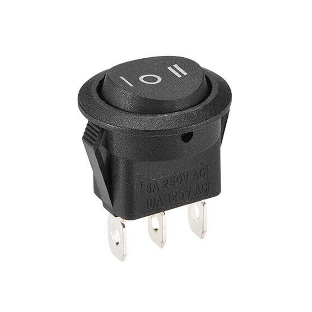 OnOFF 　Action➕through his eyes On/Off/On Rocker Switch On/Off/On Action Round SPST Contacts