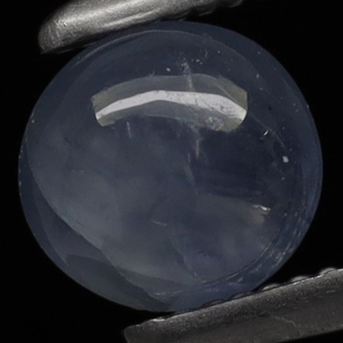 0.72ct t.w 4.8mm Round Cabochon Natural Untreated Blue 6 Ray Star Sapphire, Burm - Picture 2 of 5