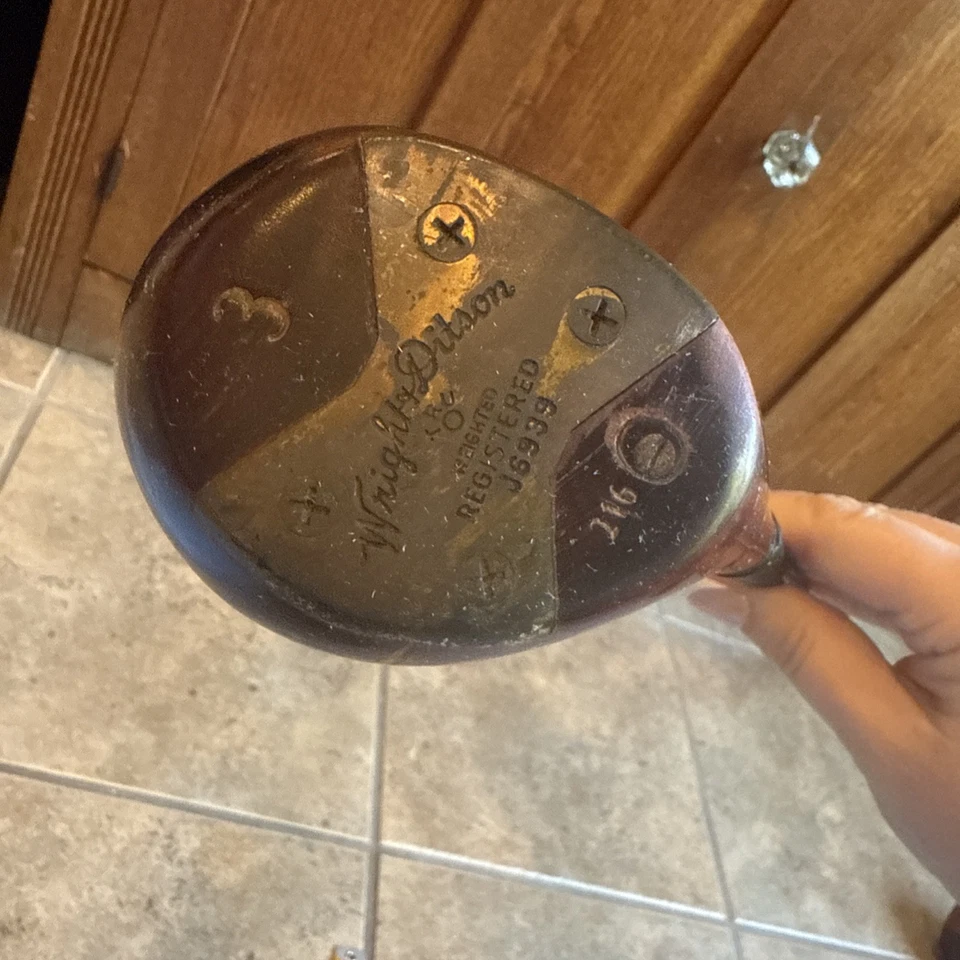 Golf de madera vintage Lawson Little Wright y Ditson 3 Foto 3 de 4