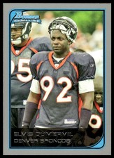 Elvis Dumervil Rookie RC 2006 Bowman #238 Denver Broncos