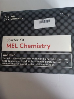 MEL Chemistry Starter Kit Educational Chemistry Set for Ages 10 and Up Open Box 