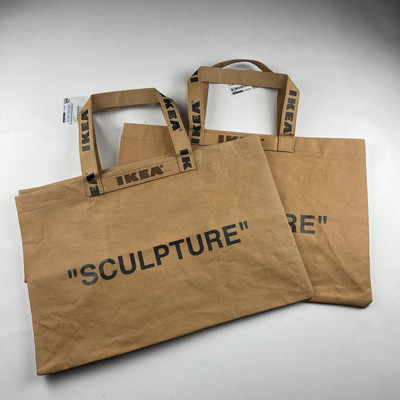 NWT 2019 IKEA x VIRGIL ABLOH OFF-WHITE MARKERAD SCULPTURE Large