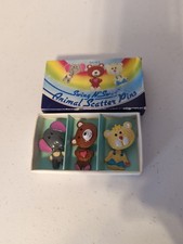 3 Vintage Childs Animal Pins Scatter Swing n Sway Elephant Bear Lion