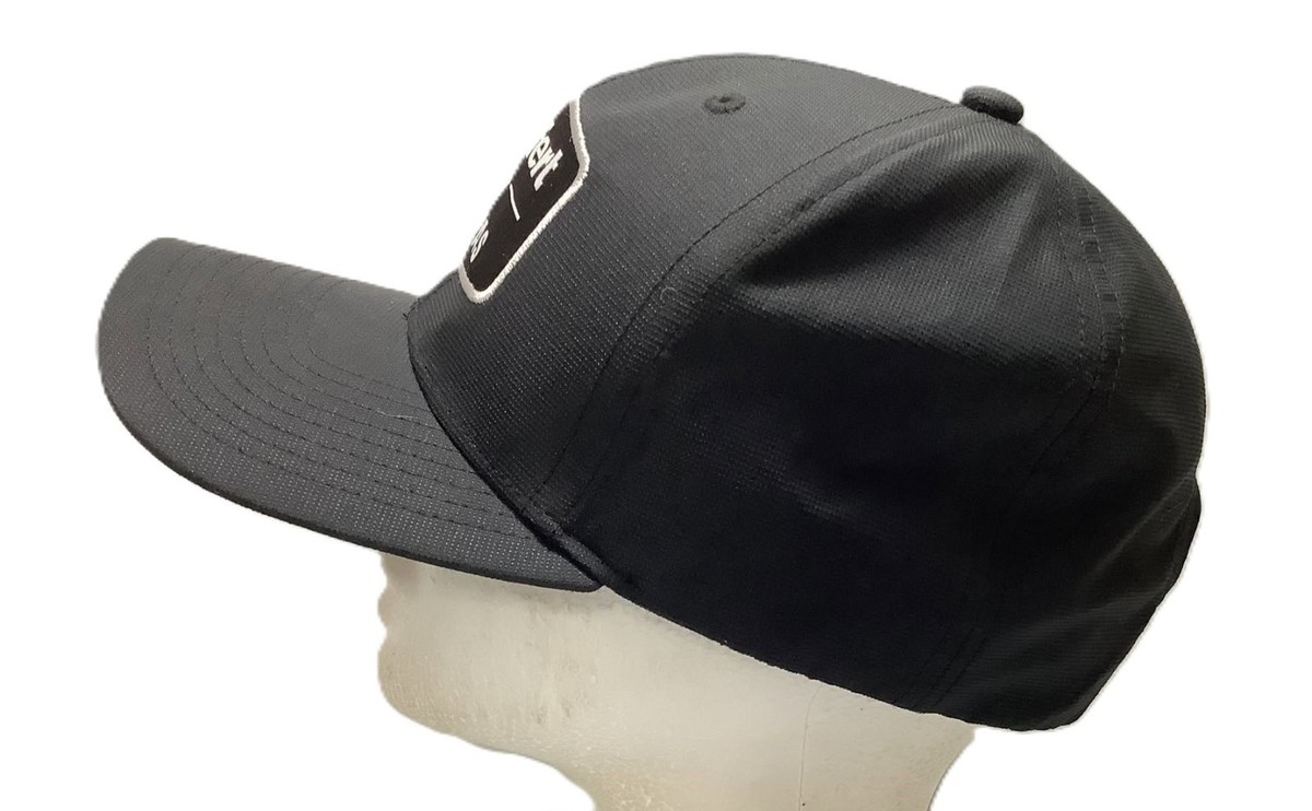 Priefert Texas Black Snap Back Hat Cap View 3