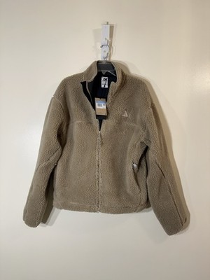 Nike ACG Canwell Glacier Therma-Fit sherpa jacket beige FV8653-247 NWT sz M $180