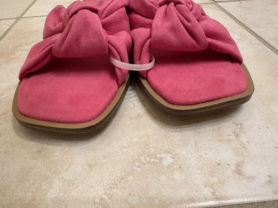 NWOB ANNE KLEIN 8.5 M PINK iflex  Knotted Slide ins  Open Toe Comfort  Rt. $59 - image 4 of 4