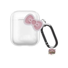 NEW ONLYOU AirPods Case for 2nd Generation Cute Korean Style 3D Ribbon Hard PC