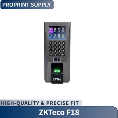 TCP/IP WiFi Biometric Fingerprint Time Attendance Door Access Control ZKTeco F18