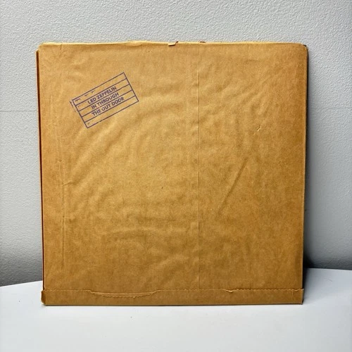 Led Zeppelin In Through The Out Door LP Vinyl Record 1979 Bag Original SS 16002
