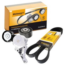 CONTINENTAL CTAM KEILRIPPENRIEMEN-SATZ passend für AUDI A3 SEAT CORDOBA IBIZA